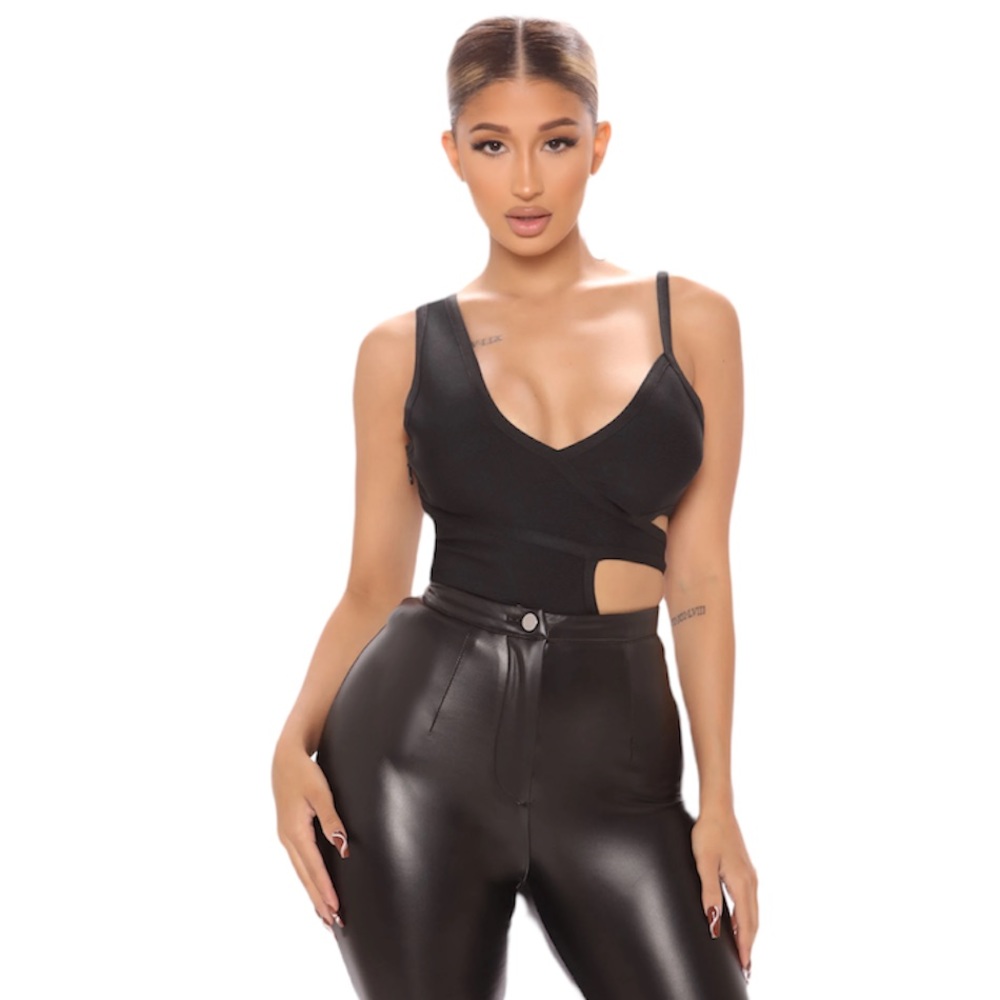 Fashion nova bandage bodysuit